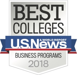 US News and World Report Best Business School Badge