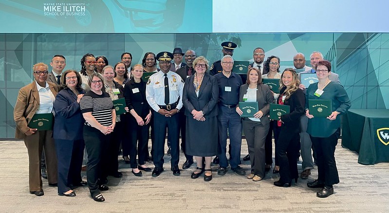 Detroit Police Leadership Graduates Photo Group 